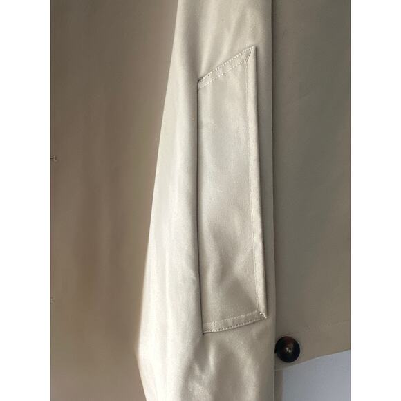 Zara mens Trench coat cape with hood size L in mint condition - Picture 4 of 11